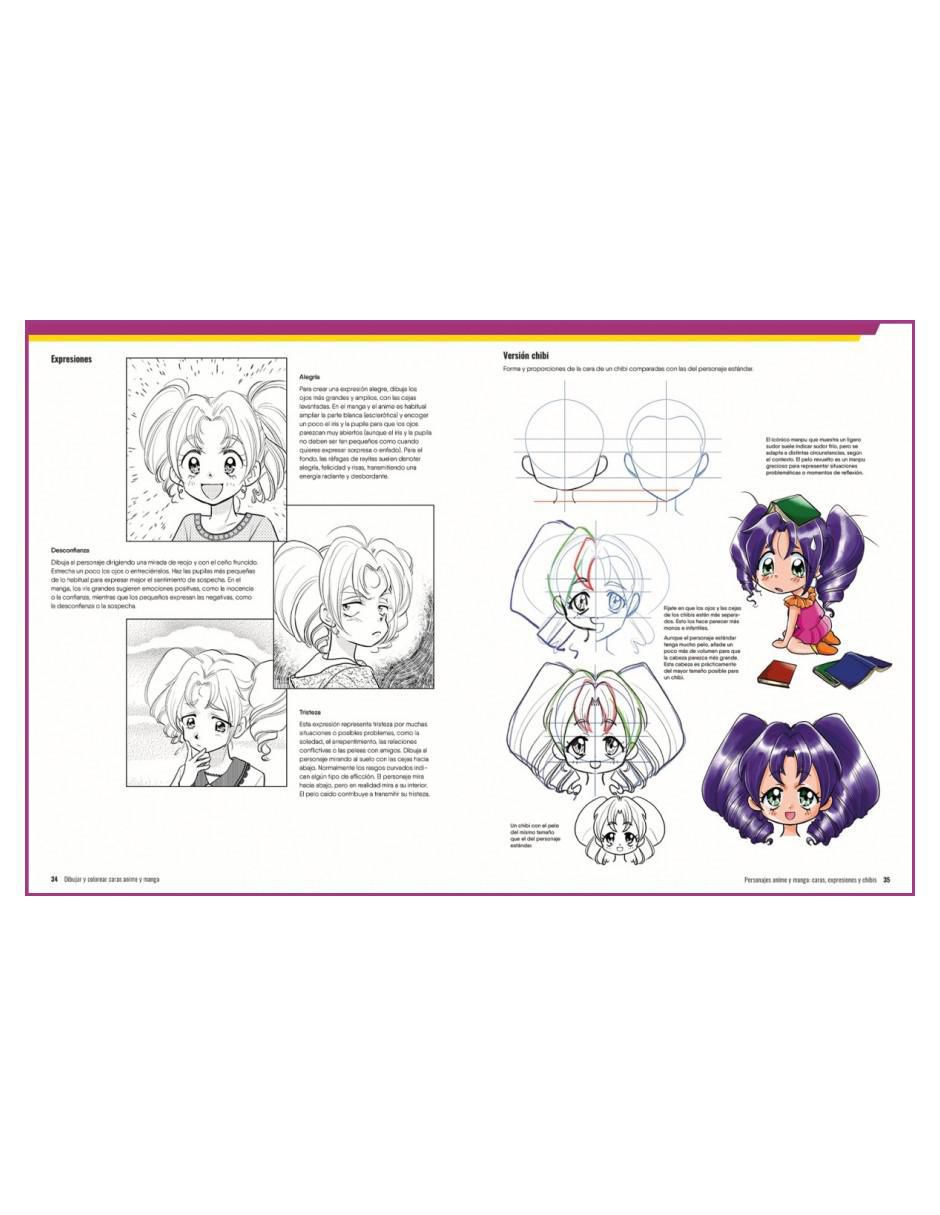 Libro Dibujar y Colorear Anime y Manga de Nao Yazawa 3