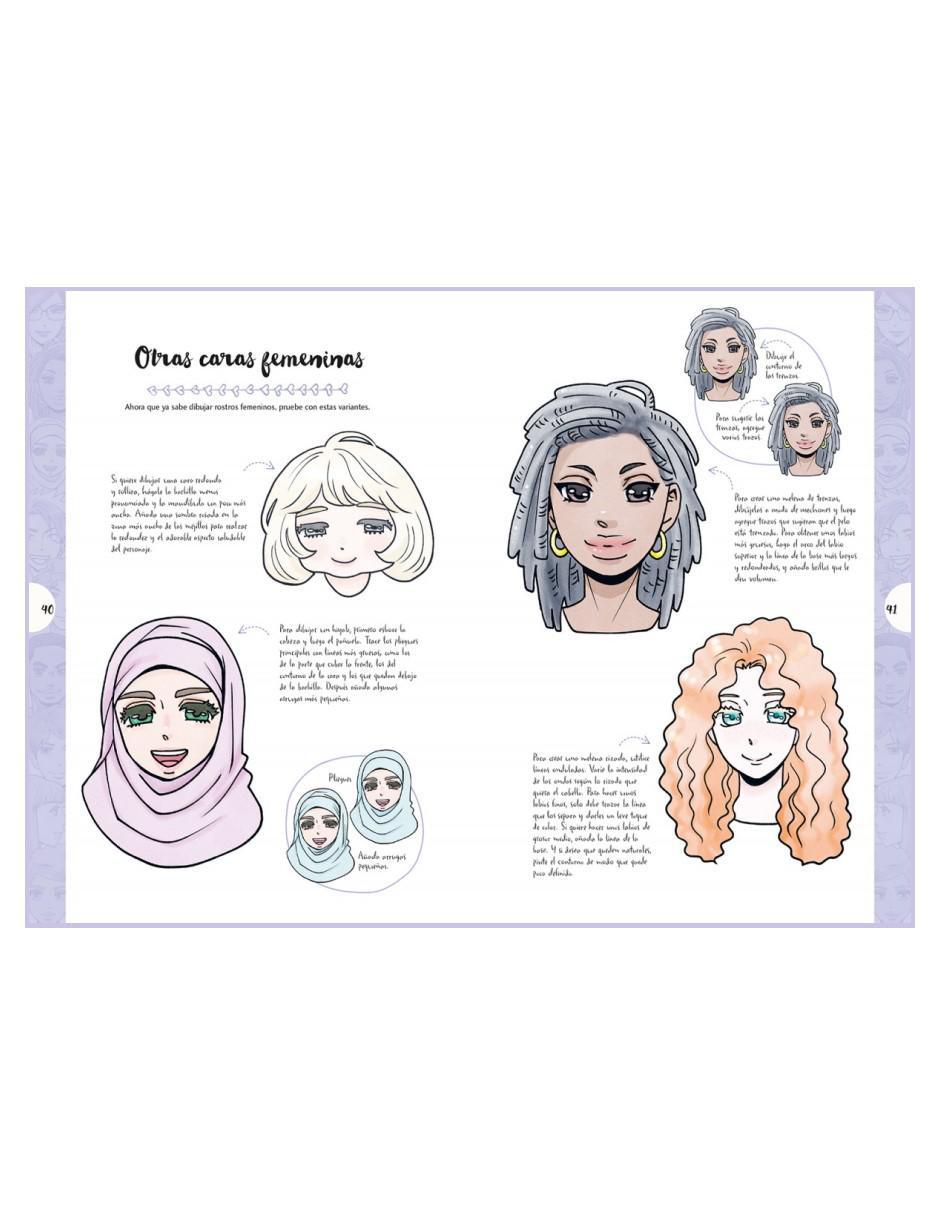 Libro Dibujar Manga en 10 Pasos de Chie Kutsuwada 2