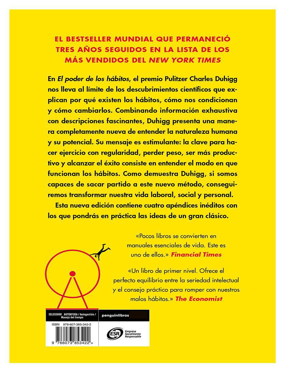 Libro el Poder de Los Hábitos Autor Charles Duhigg de Charles Duhigg 3