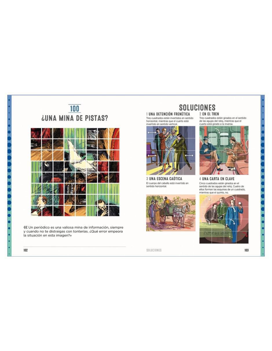 Libro Sherlock Holmes: Enigmas visuales de Pierre Berloquin 3