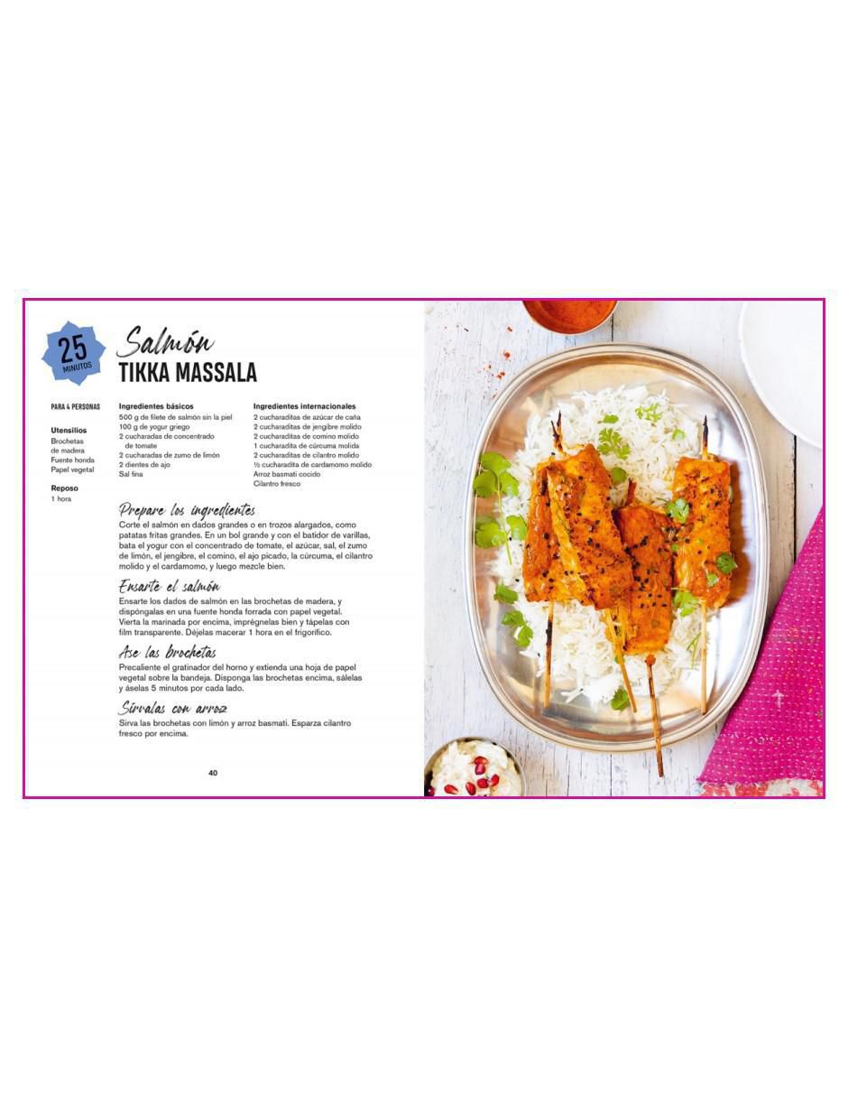 Libro India: Pequeños platos del mundo de Sandra Mahut 2