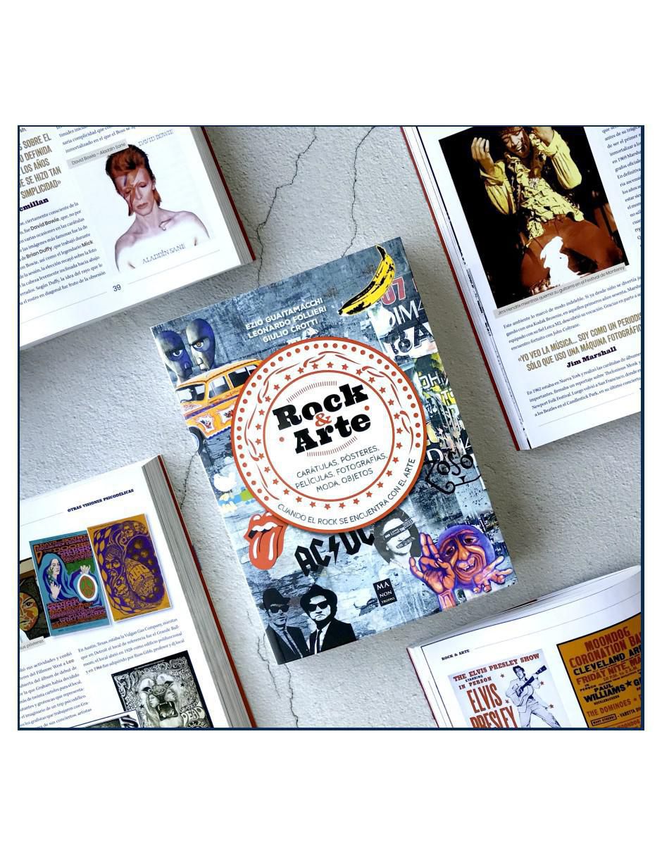Libro Rock & arte de Ezio Guaitamacchi/Leonardo Follieri et al 2