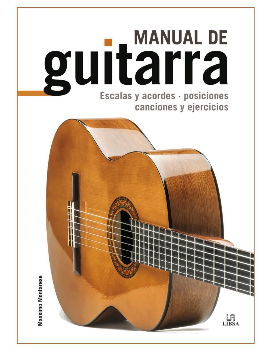 Libro Manual de guitarra de Massimo Montarese 1