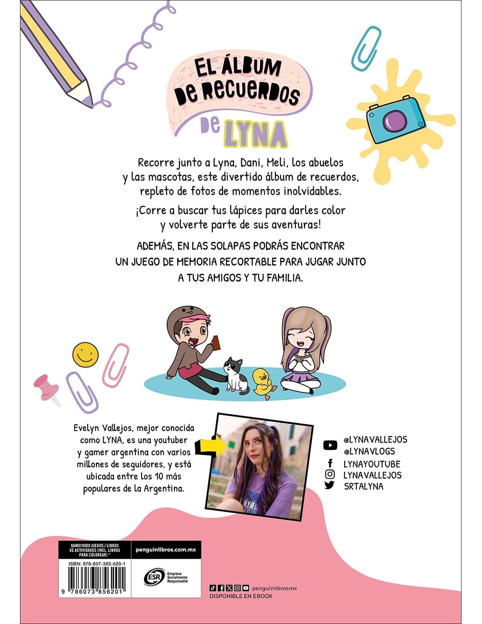 Libro El Álbum De Recuerdos De Lyna de Lyna Vallejos 2