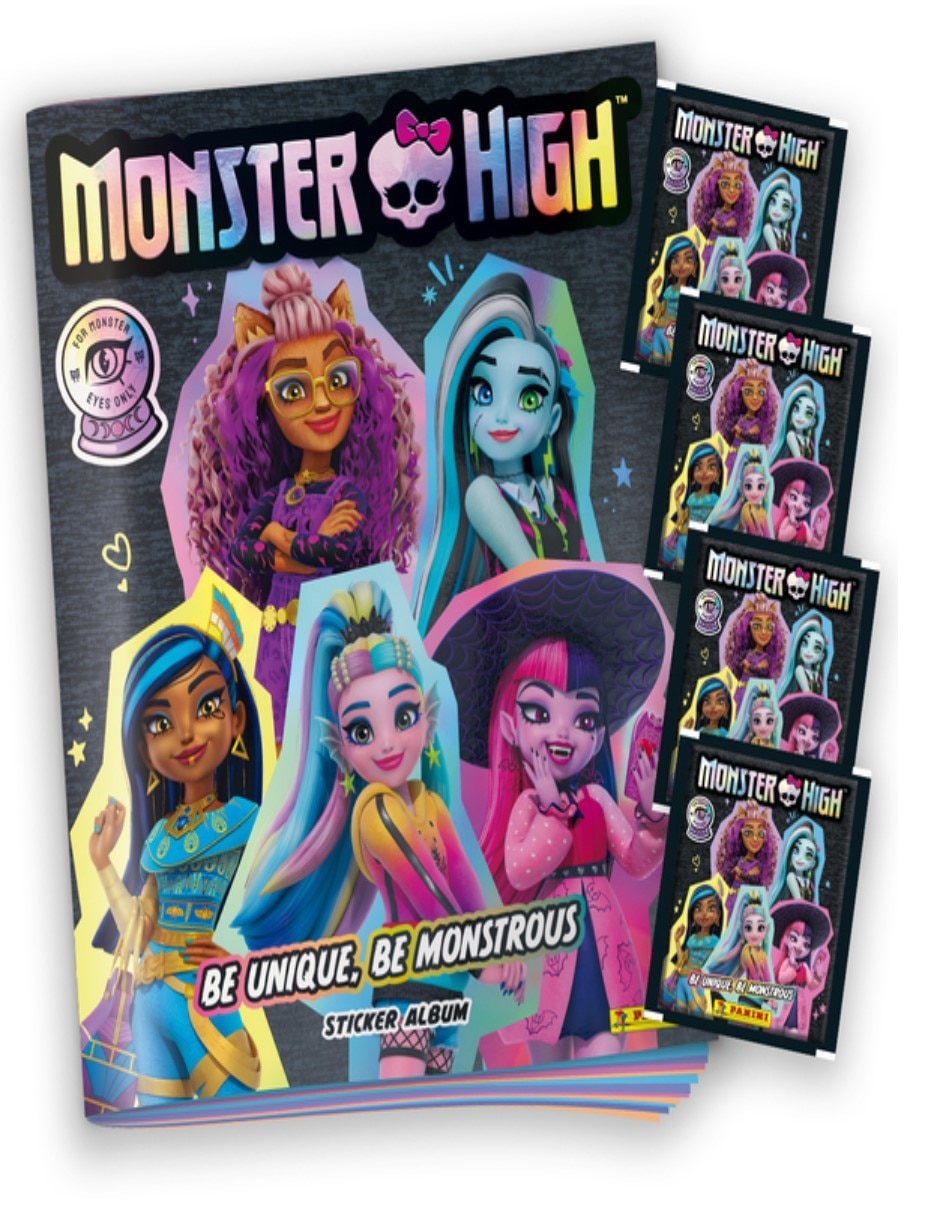 Álbum con estampas de Monster High