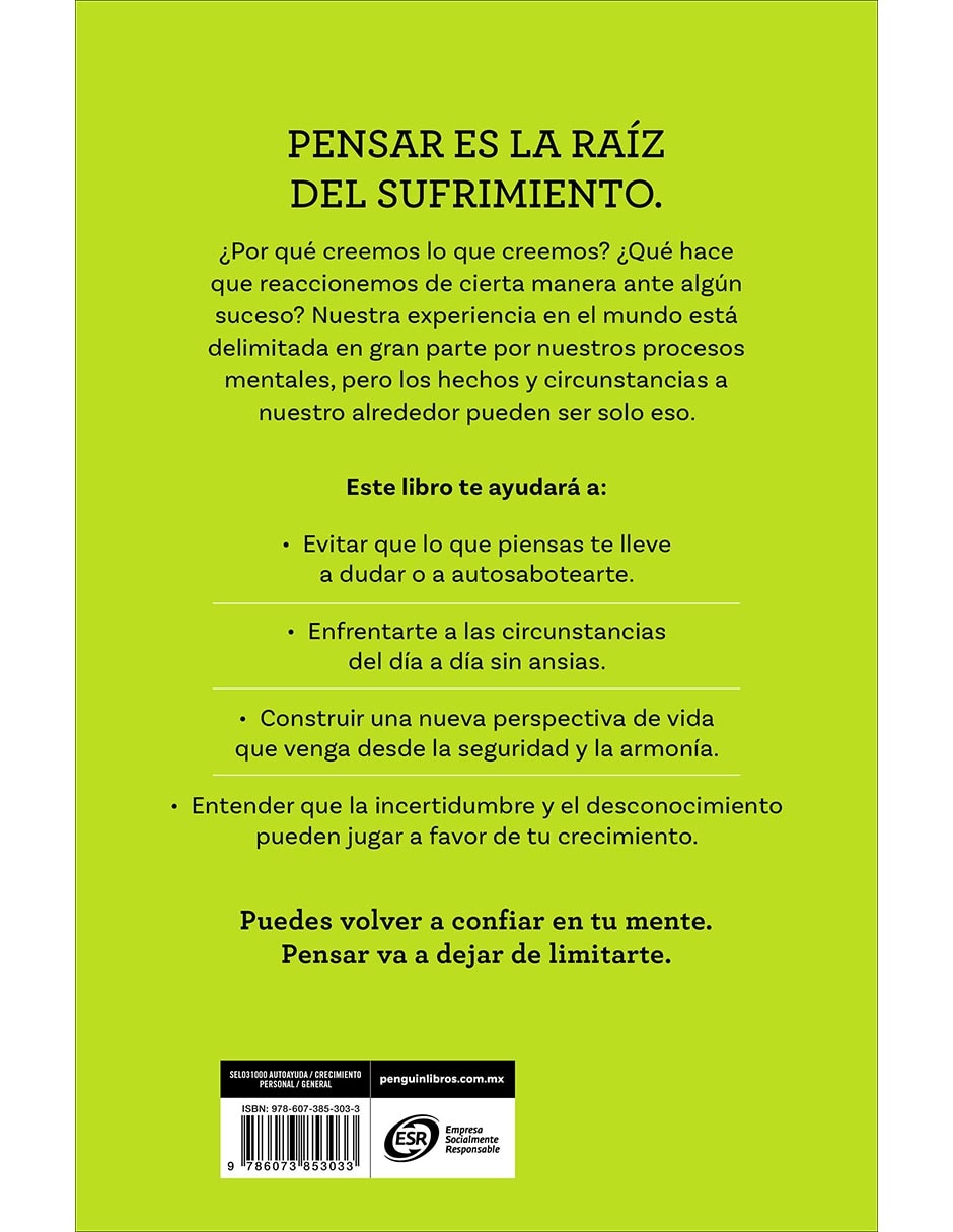 Libro No Te Creas Todo Lo Que Piensas de Joseph Nguyen 2