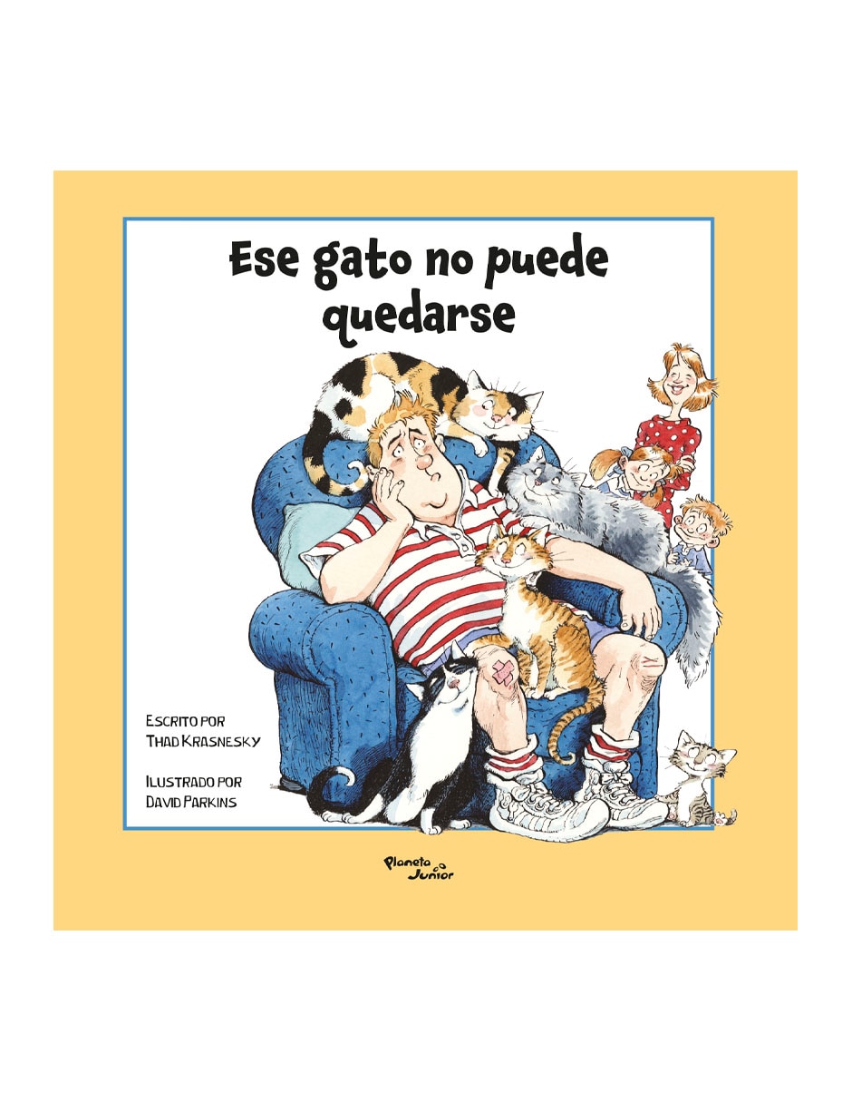 Libro Ese Gato No Puede Quedarse de Thad Krasnesky 1