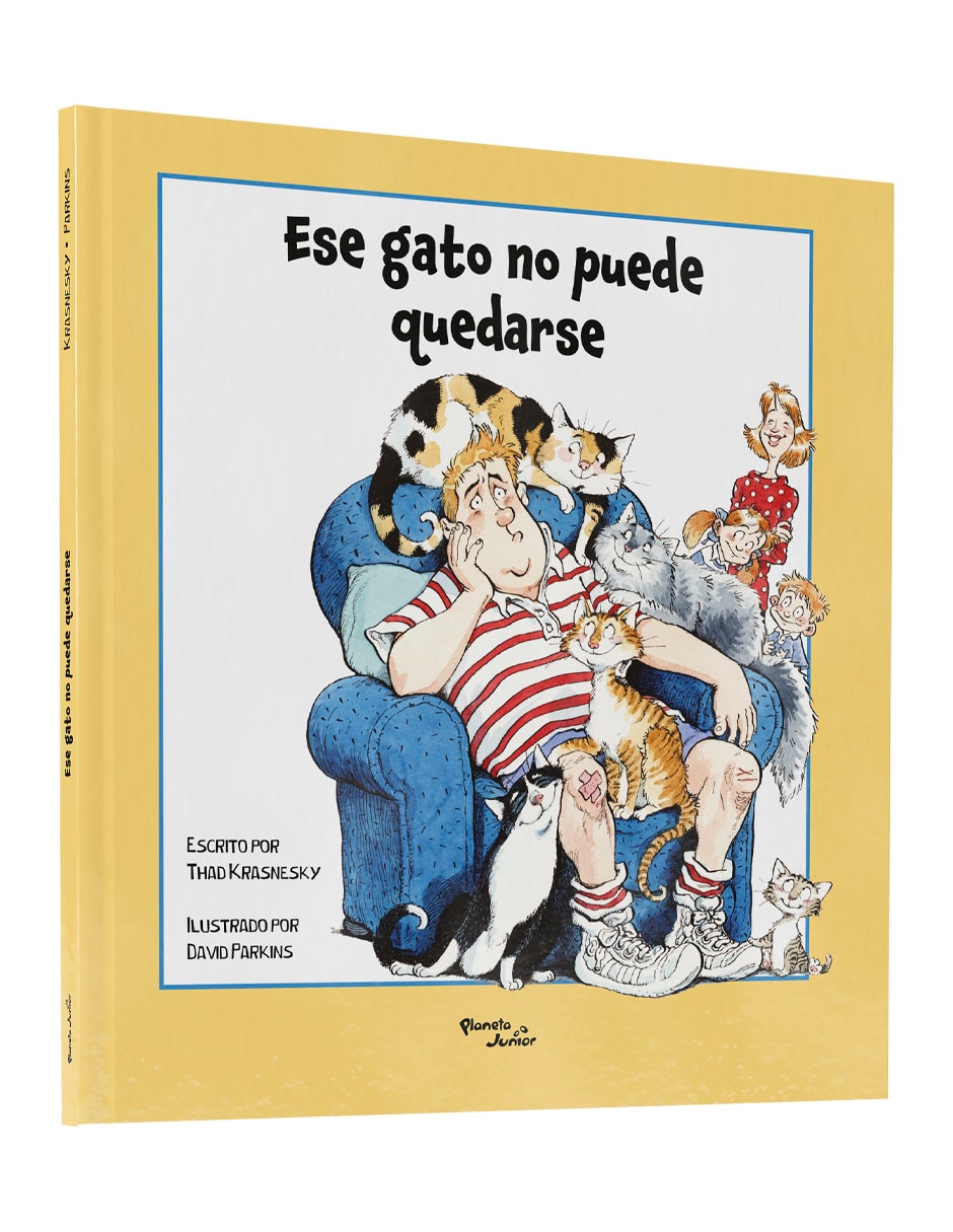 Libro Ese Gato No Puede Quedarse de Thad Krasnesky 2