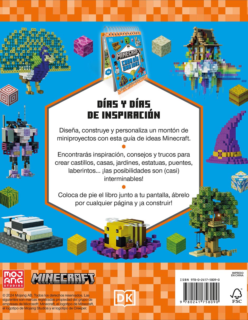 Libro Minecraft: Cada Día Una Idea de DK 2