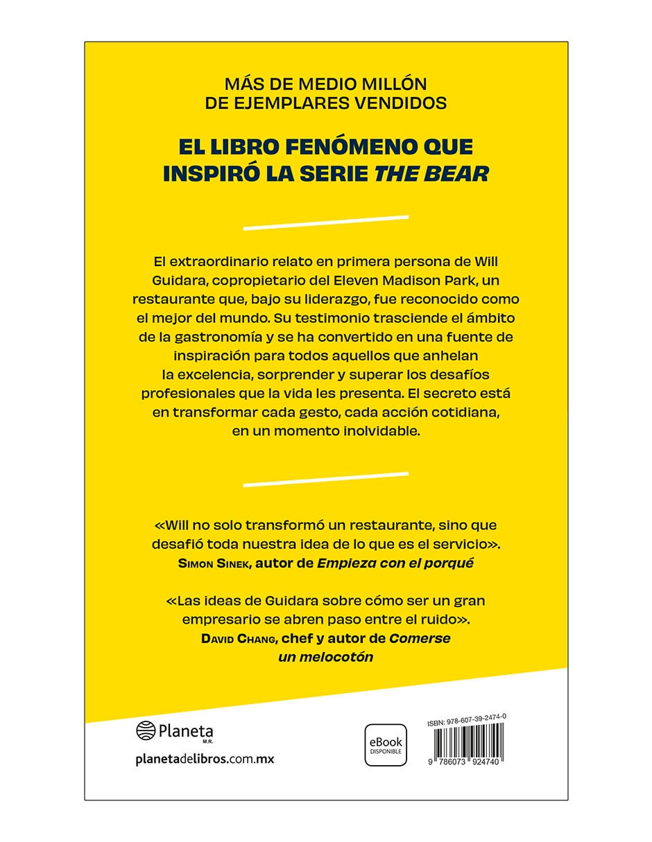 Libro Hospitalidad Irracional de Will Guidara 2