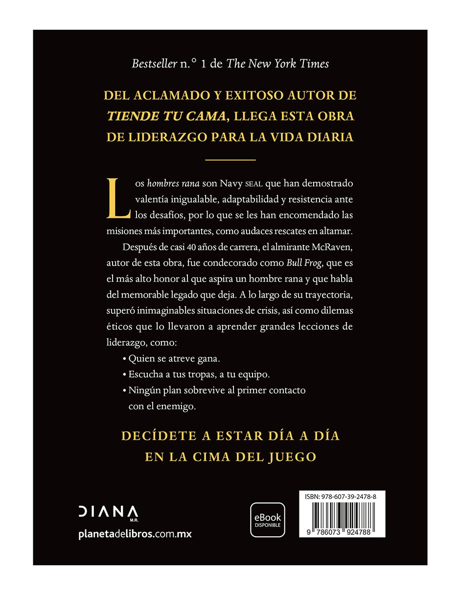 Libro La Sabiduría De La Rana de William H Mcraven 2