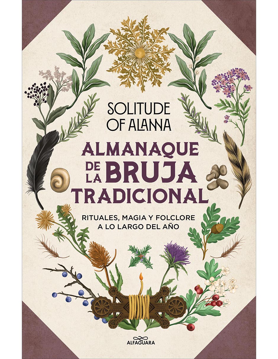 Libro Almanaque De La Bruja Tradicional de Solitude Of Alanna
