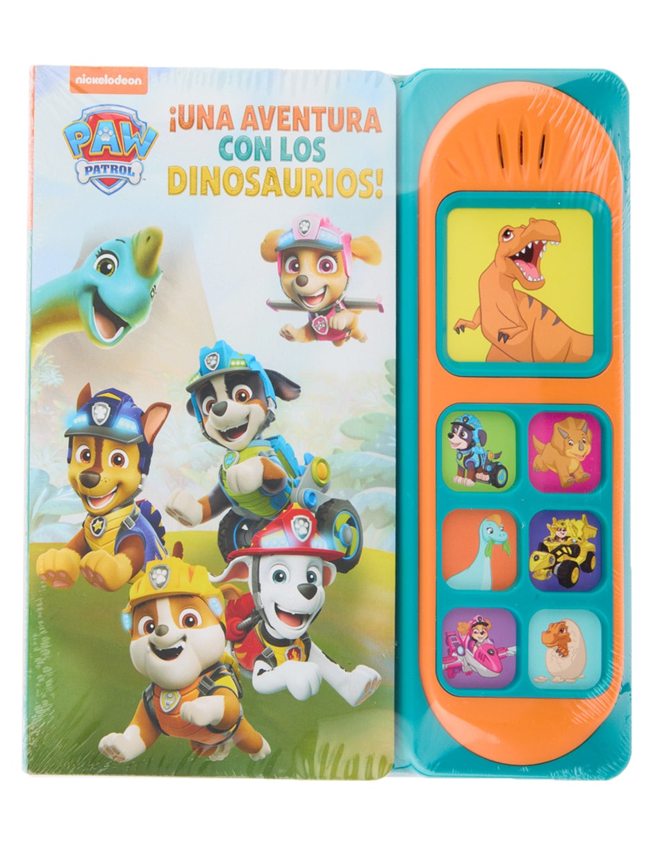 Libro Paw Patrol ¡Una aventura con los Dinosarios! de Nikelodeon