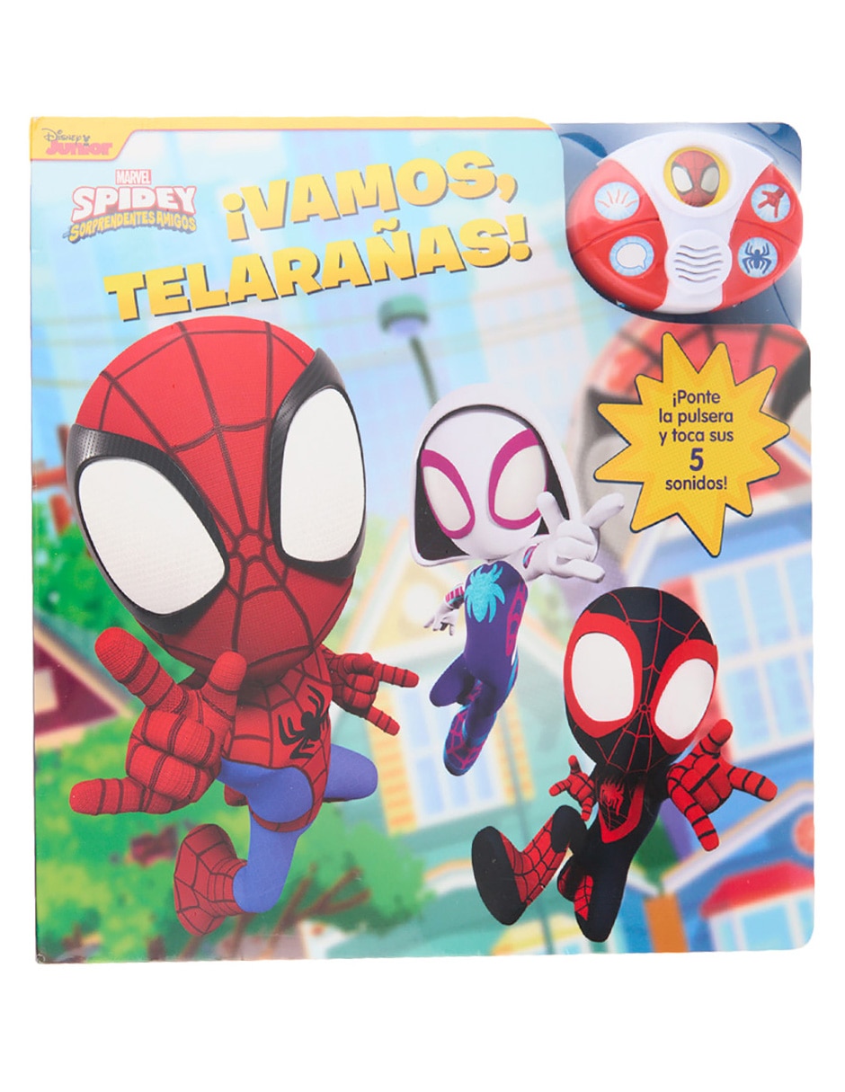 Libro Spidey y sus sorprendentes amigos. ¡Vamos, telarañas! de Disney