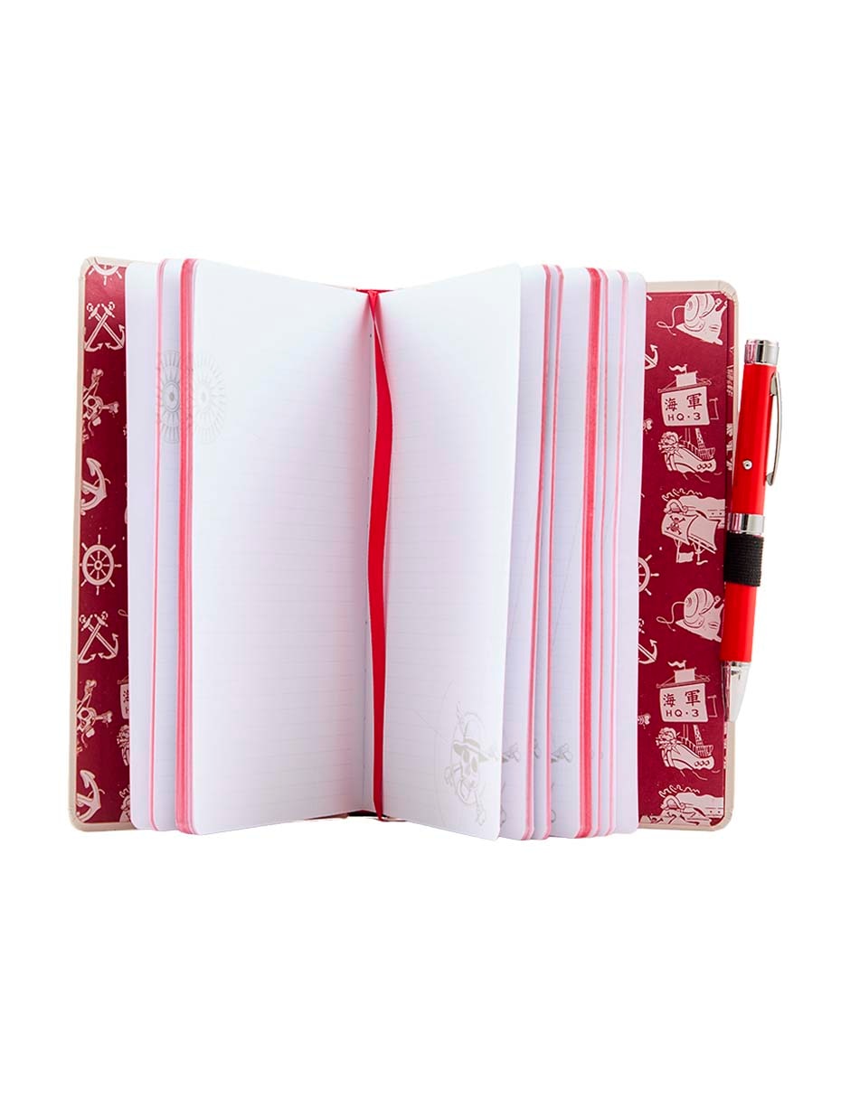 Libreta One Piece hoja a rayas 3
