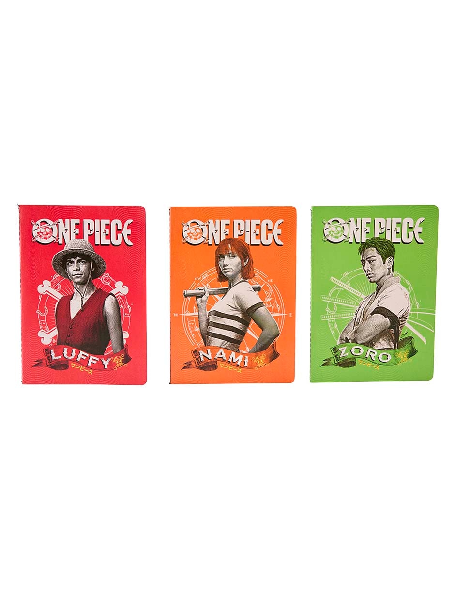 Set libretas One Piece
