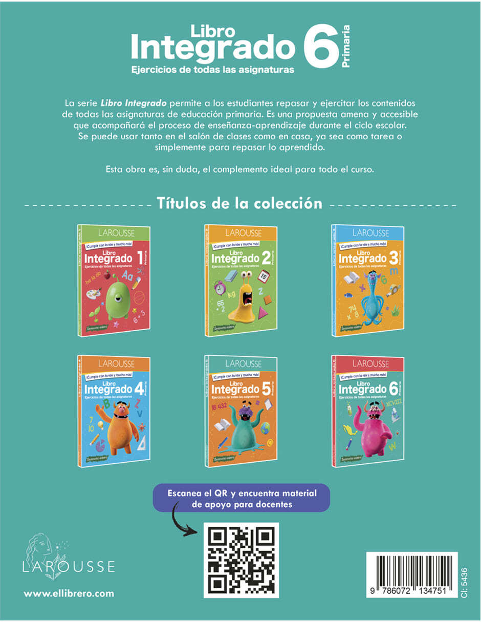 Libro Integrado 6 Primaria de 2