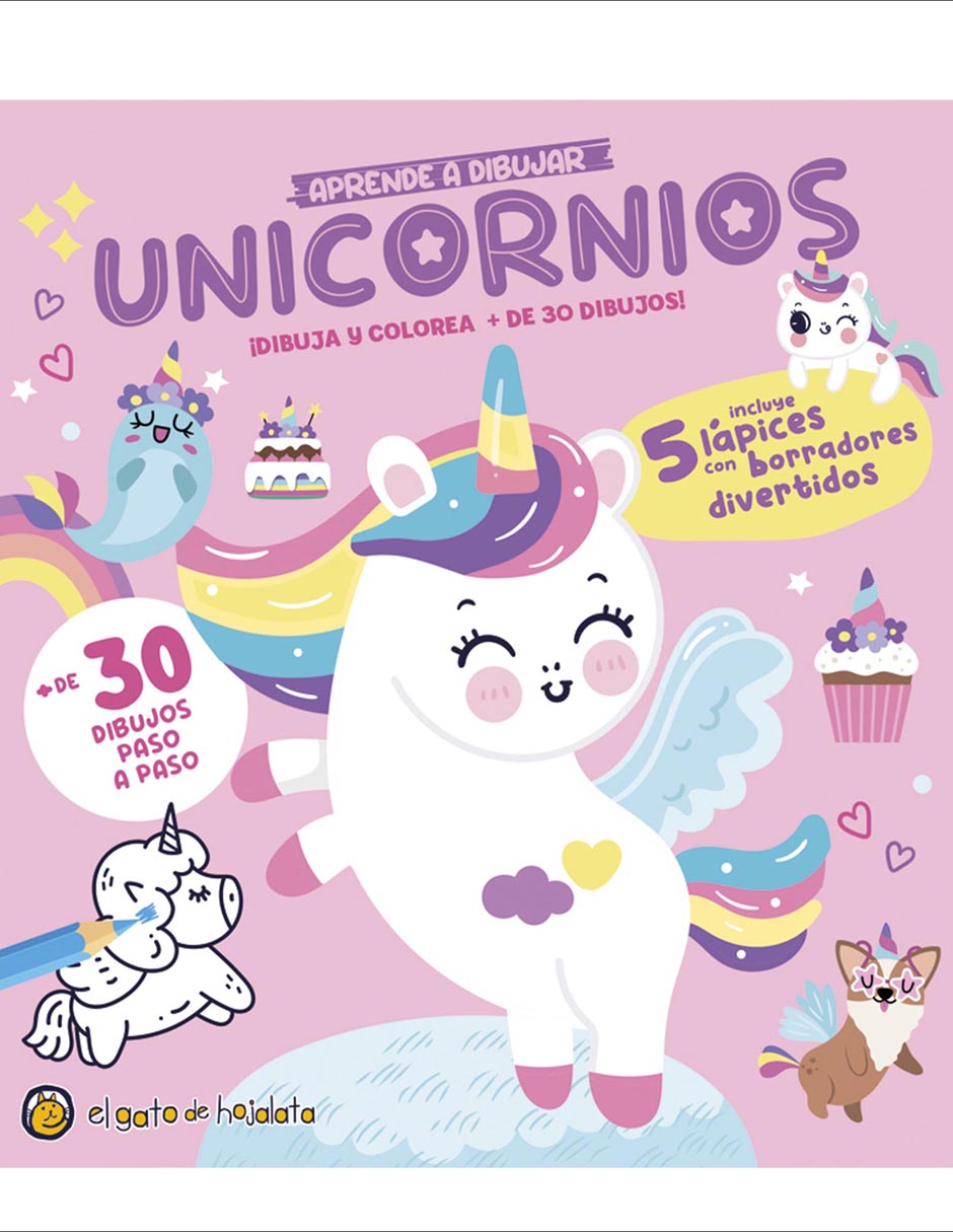 Libro Lápices Y Gomitas: Aprende A Dibujar Unicornios de Libro Lápices Y Gomitas: Aprende A Dibujar Unicornios de