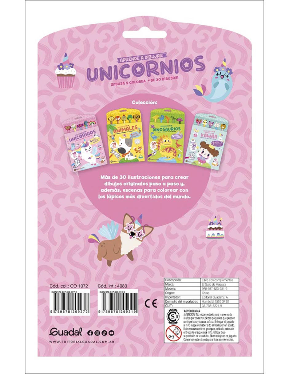 Libro Lápices Y Gomitas: Aprende A Dibujar Unicornios de 2