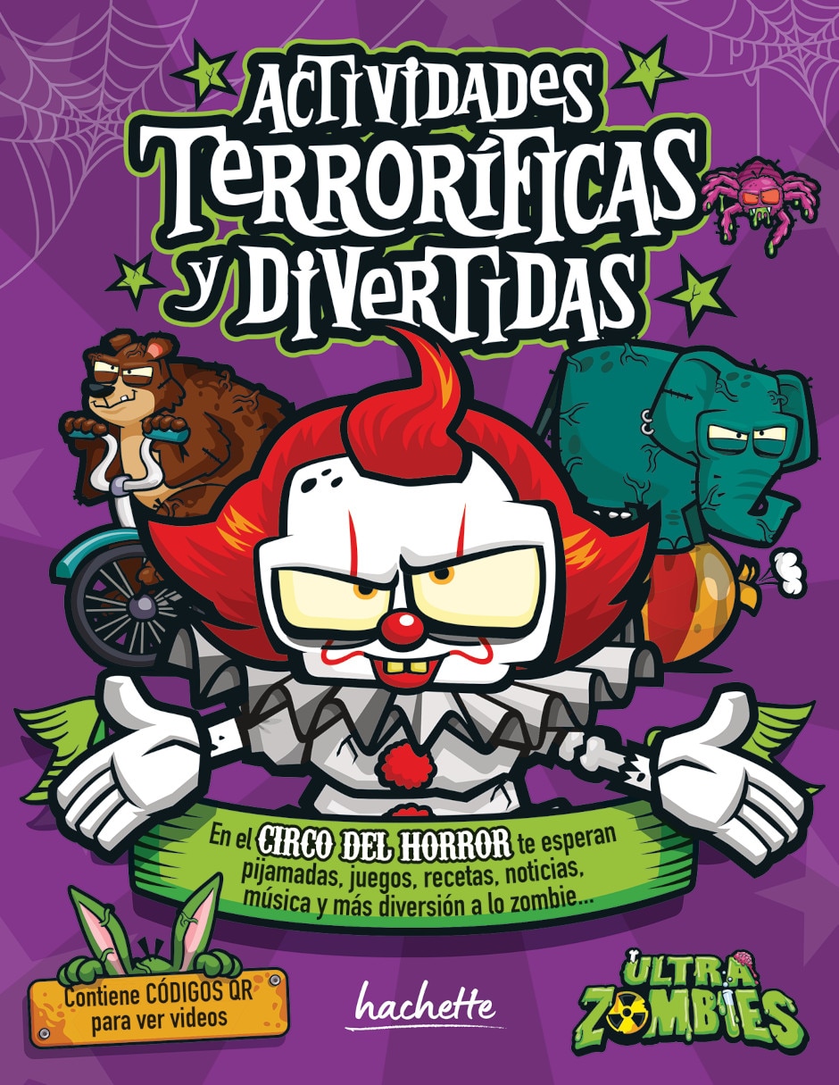Libro Ultra Zombies Actividades Terroríficas Y Divertidas de Vergara Salgado, Marco Antonio