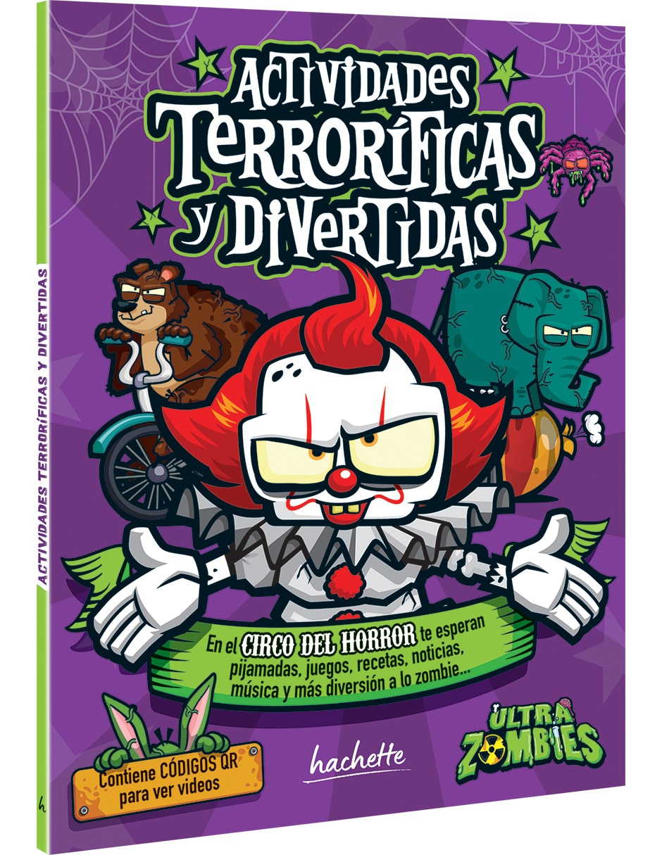 Libro Ultra Zombies Actividades Terroríficas Y Divertidas de Vergara Salgado, Marco Antonio 3