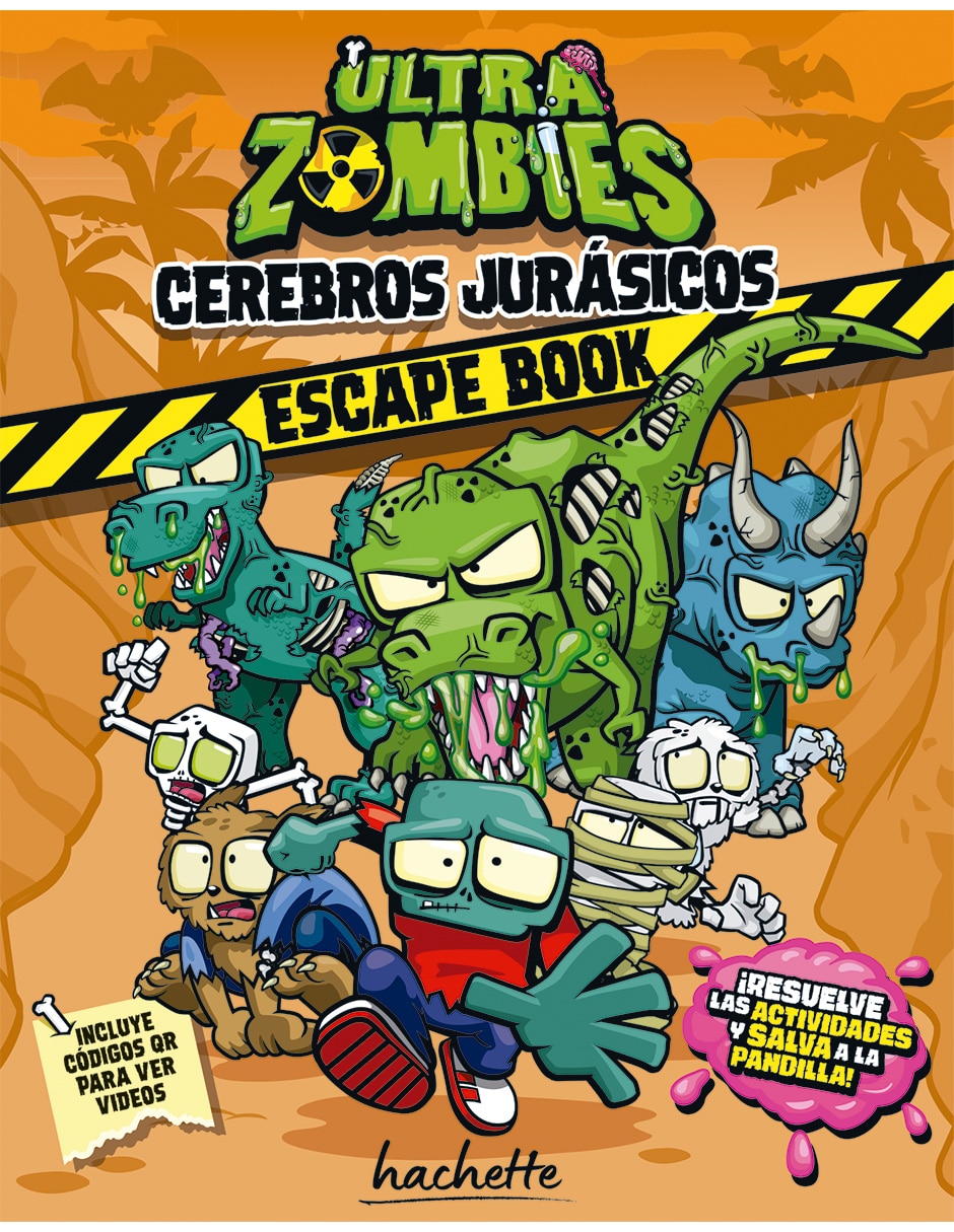 Libro Ultra Zombies Cerebros Jurásicos de González Martínez, Zoe