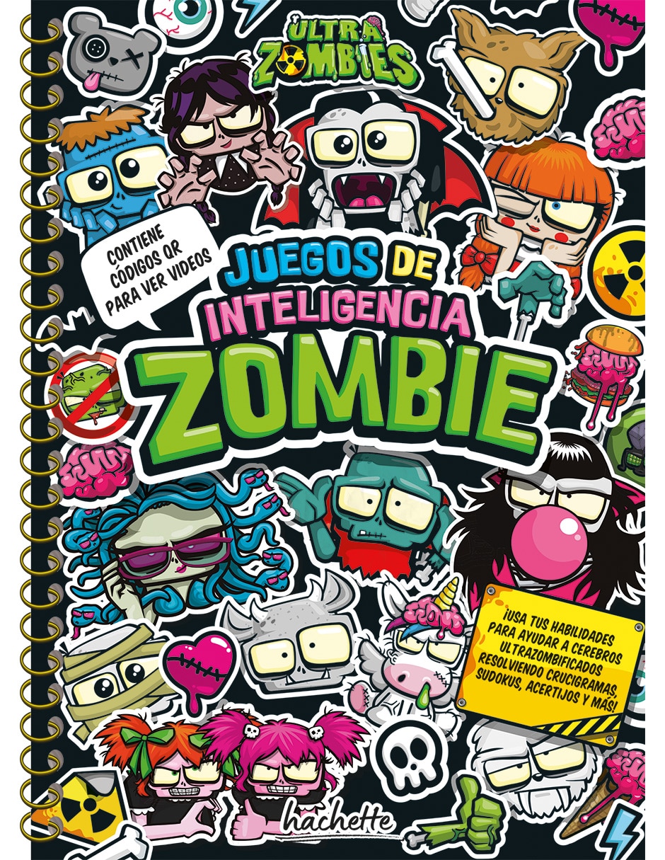 Libro Ultra Zombies Juegos De Inteligencia Zombie de Jimena Martínez Aldama