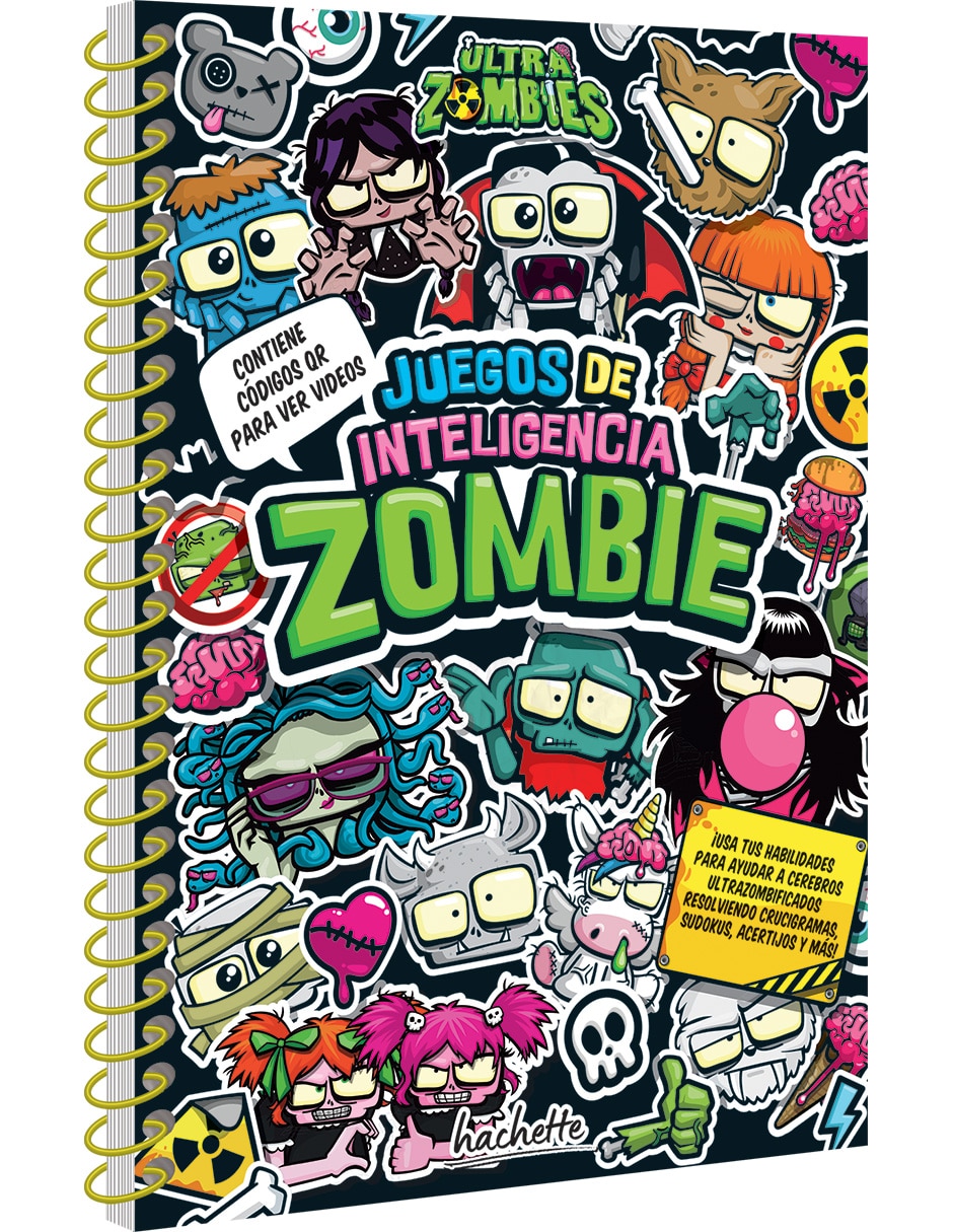 Libro Ultra Zombies Juegos De Inteligencia Zombie de Jimena Martínez Aldama 3