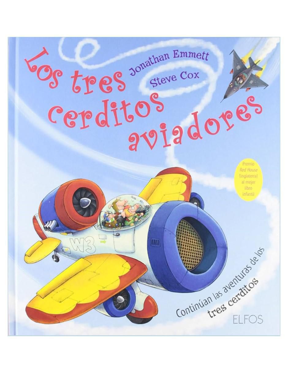 Libro Los Tres Cerditos Aviadores de Jonathan Emmett 2