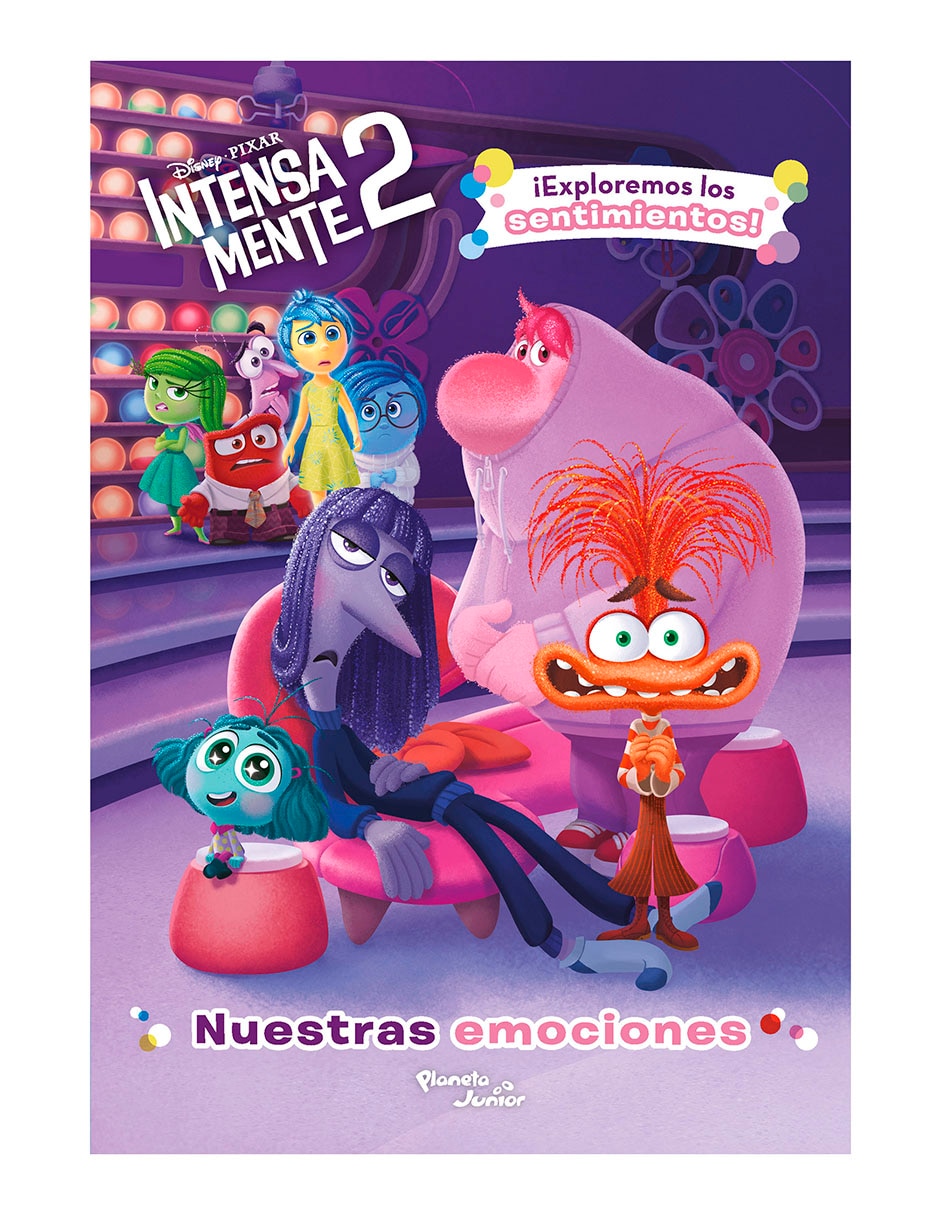 Libro Intensamente 2 Nuestras emociones de Disney