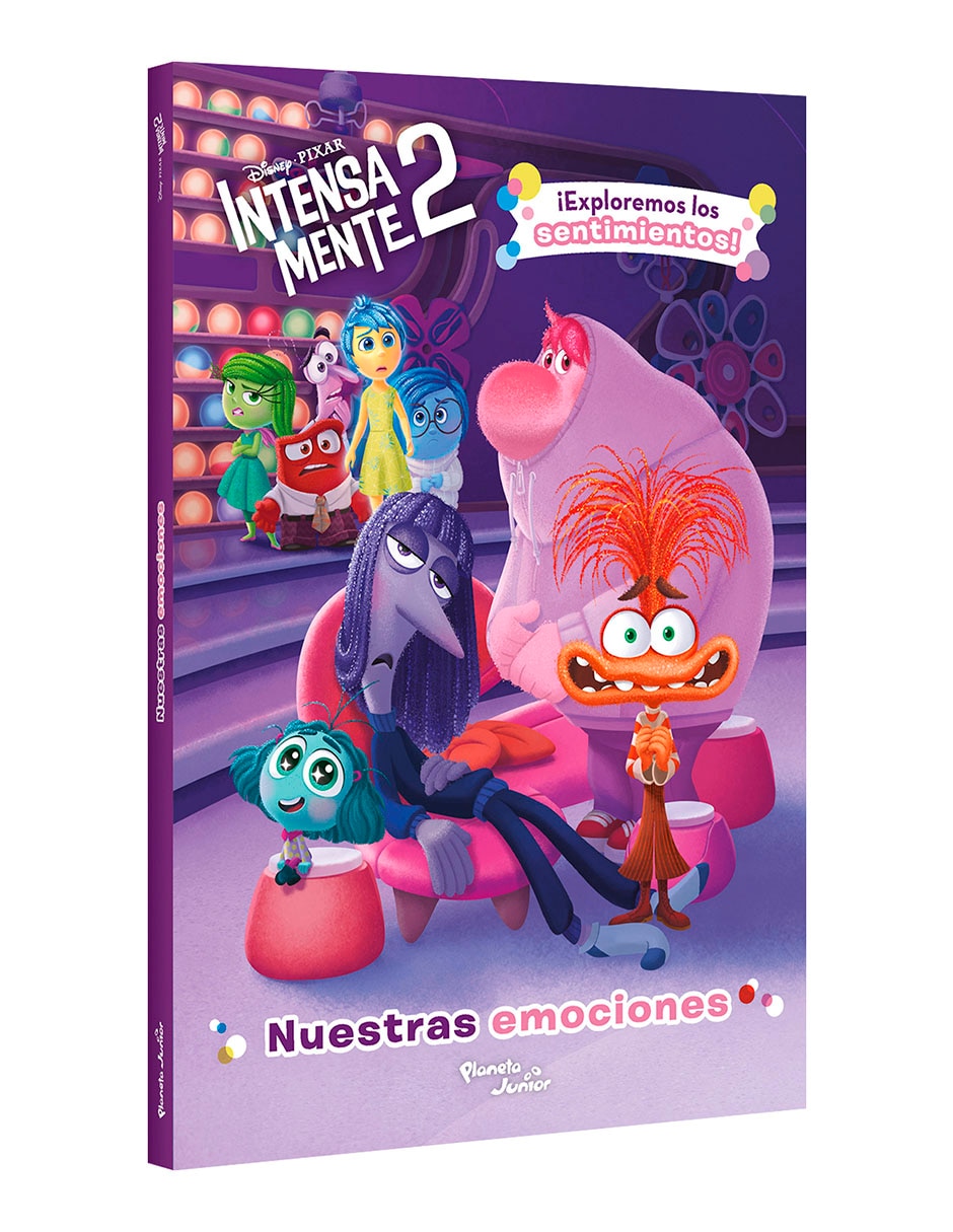 Libro Intensamente 2 Nuestras emociones de Disney 3
