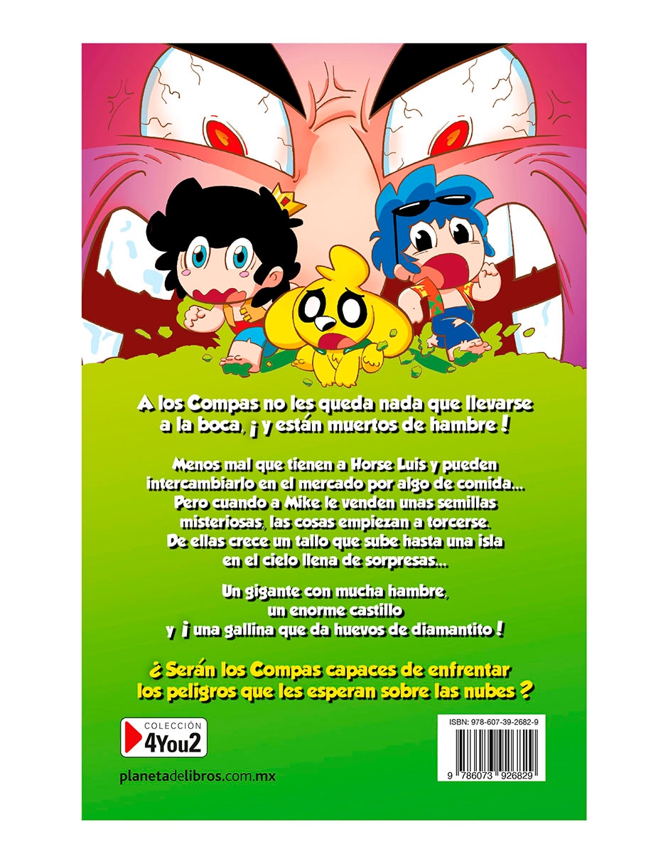 Libro Los compacuentos 2. Los compas y el frijolito mágico de Mikecrack/El Trollino/Timba VK 2