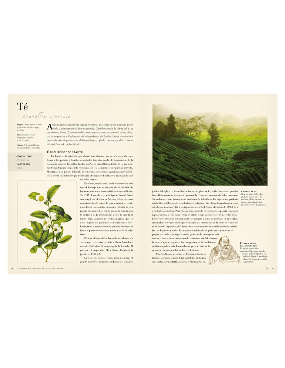 Libro 50 Plantas Que Han Cambiado La Historia de Bill Laws 4