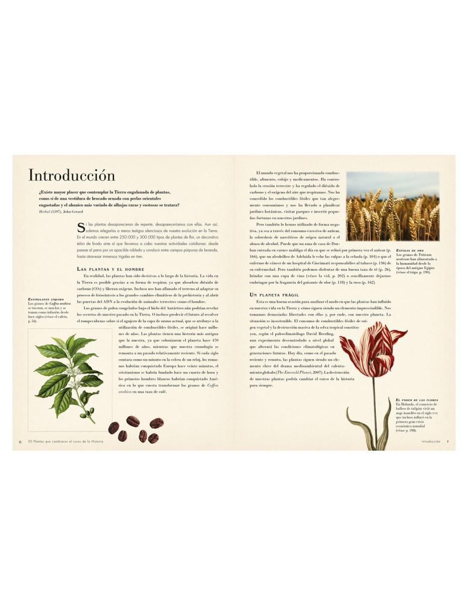 Libro 50 Plantas Que Han Cambiado La Historia de Bill Laws 5