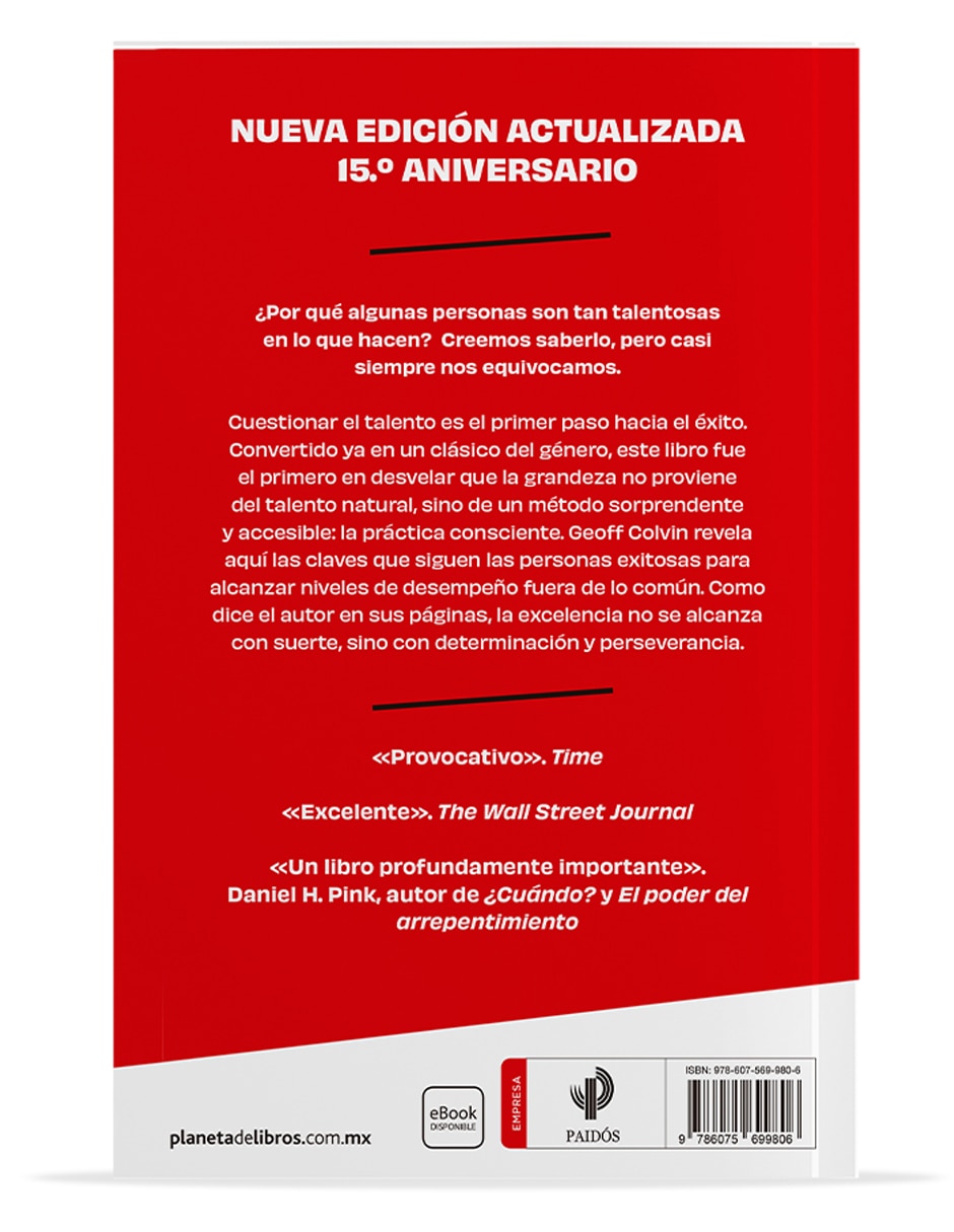 Libro El talento está sobrevalorado de Geoff Colvin 3