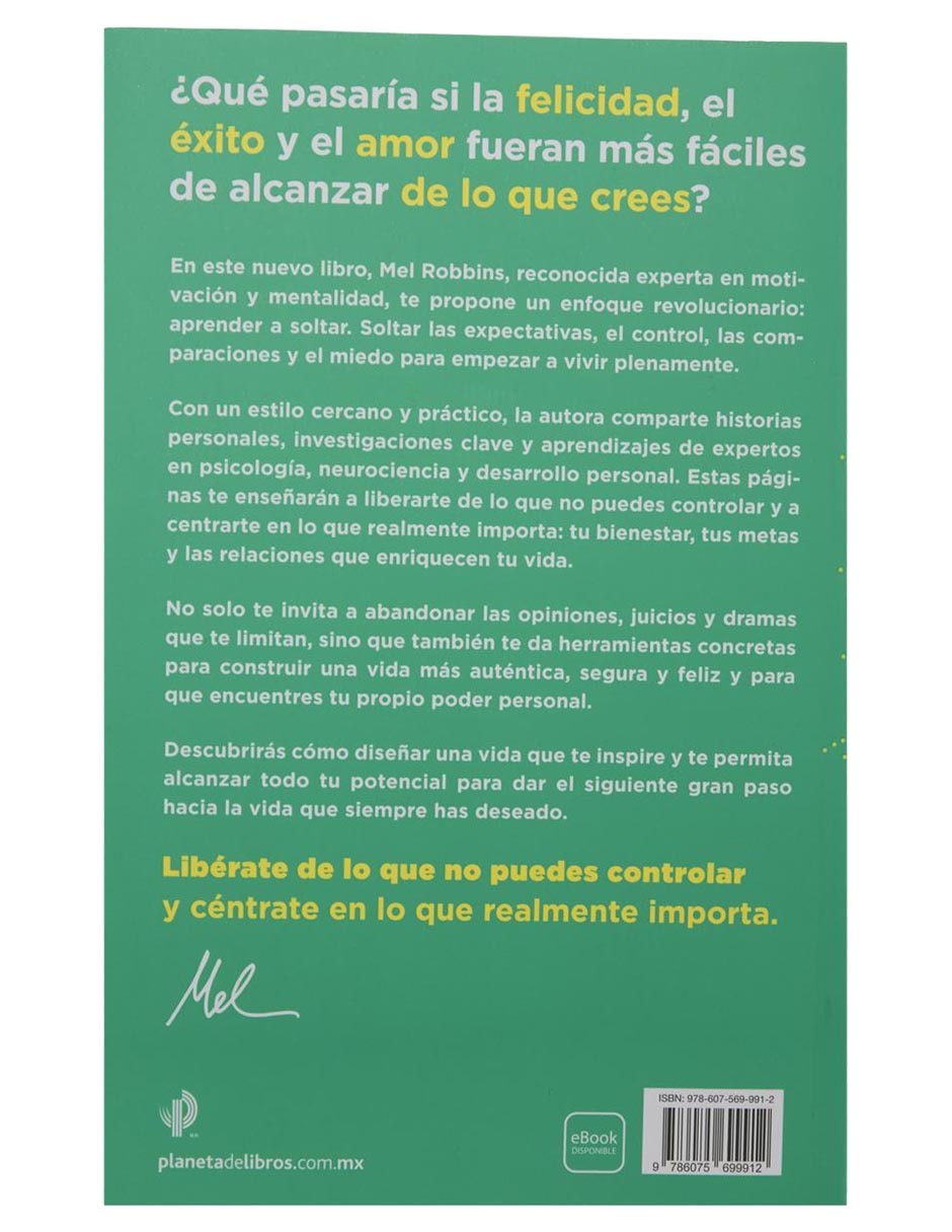 Libro La teoría Let Them. La clave está en soltar de Mel Robbins 2