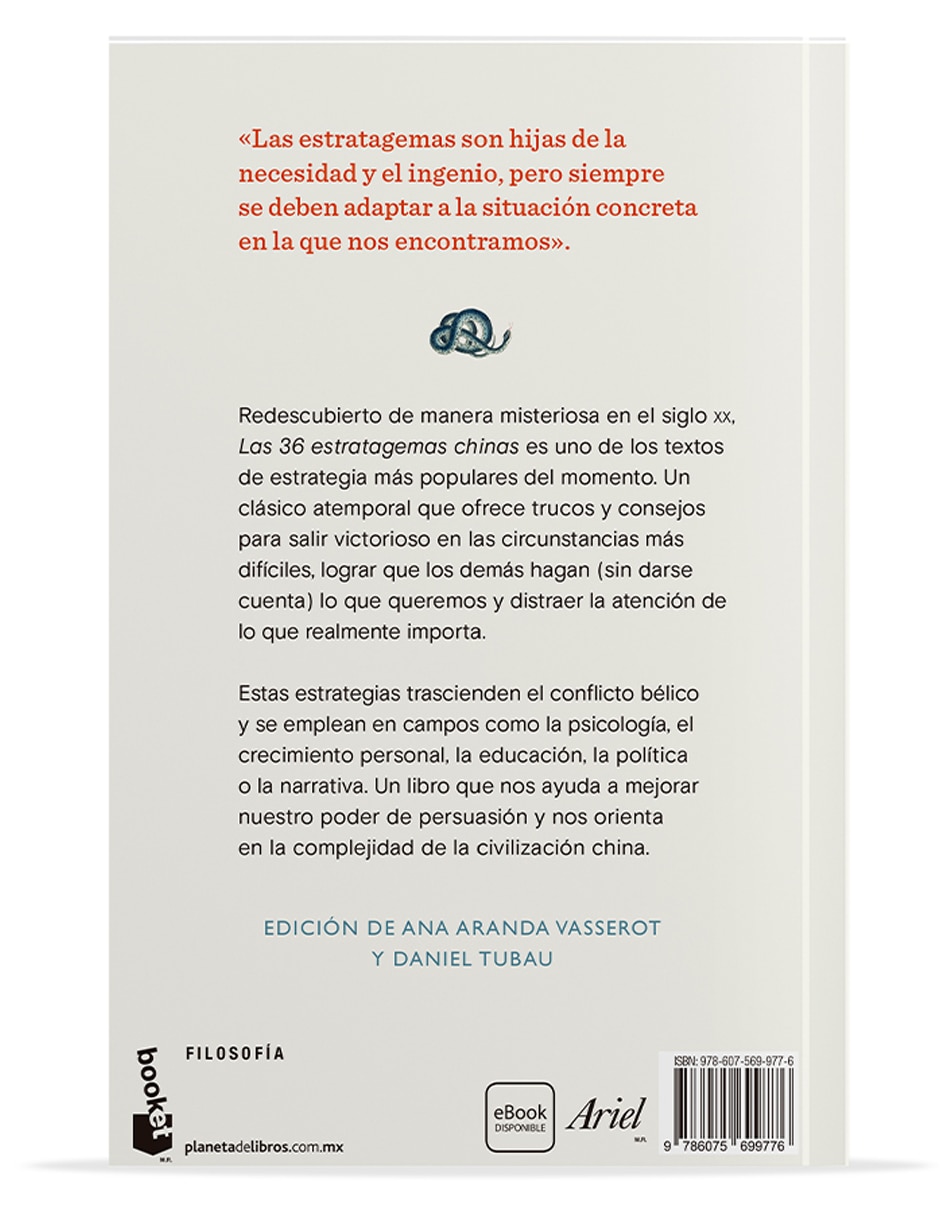 Libro Las 36 estratagemas chinas de Daniel Tubau 3