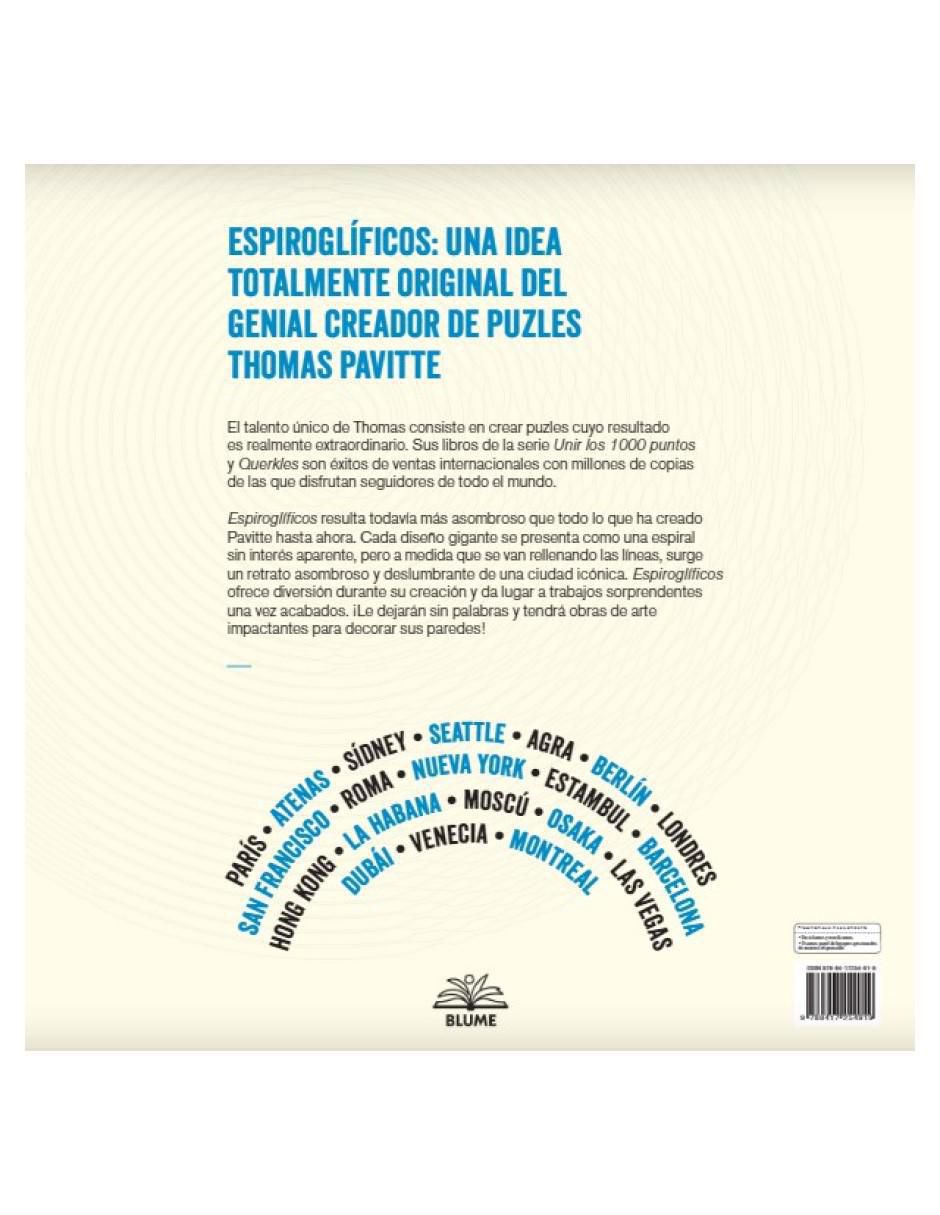 Libro Espiroglíficos. La vuelta al mundo de Thomas Pavitte 2