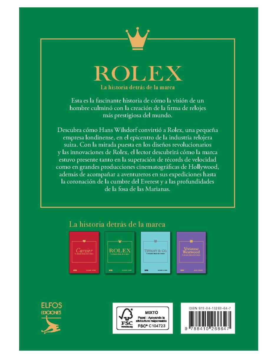 Libro Rolex. La historia detrás de la marca de Rachael Taylor 2
