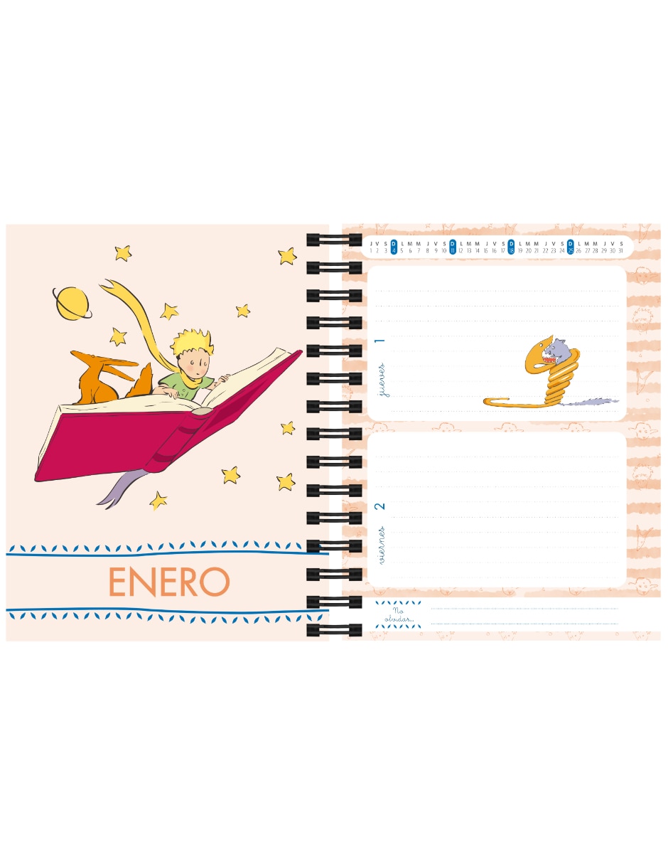 Agenda El Principito 2026 3