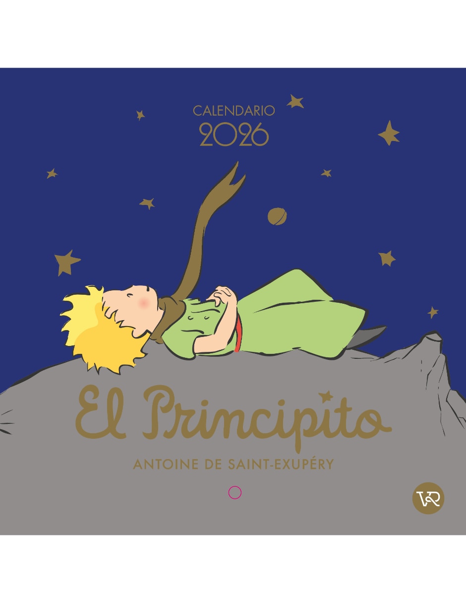 Calendario de pared El Principito Planeta 1