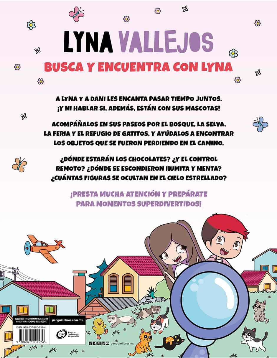 Libro Busca y encuentra con Lyna de Lyna Vallejos 2