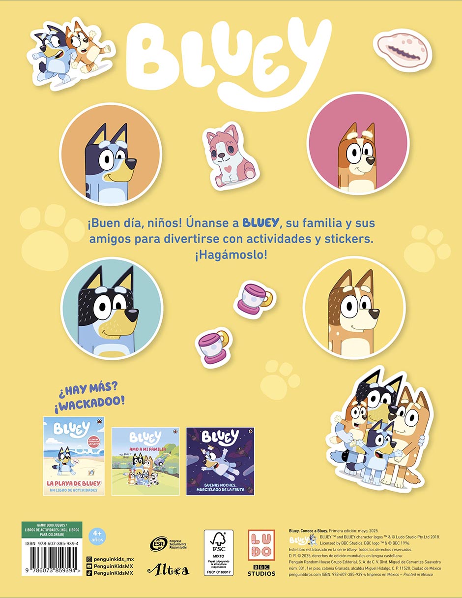 Libro Conoce a Bluey de Ladybird Books 2