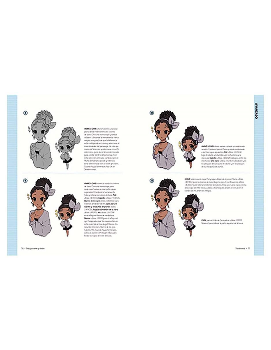Libro Dibuja anime y chibis - Curso completo para crear personajes de Yoai 2