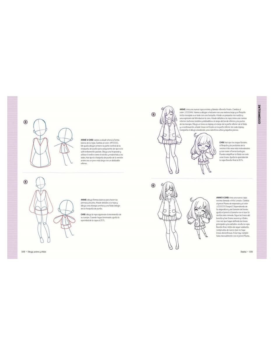 Libro Dibuja anime y chibis - Curso completo para crear personajes de Yoai 4