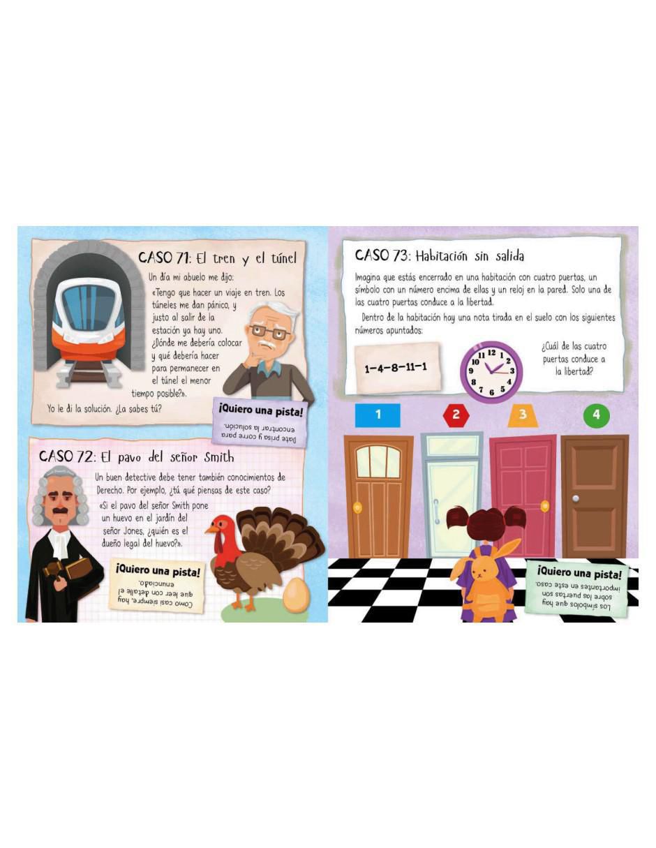 Libro Enigmas misteriosos. Mi pequeño Sherlock de Lola Maeso 2