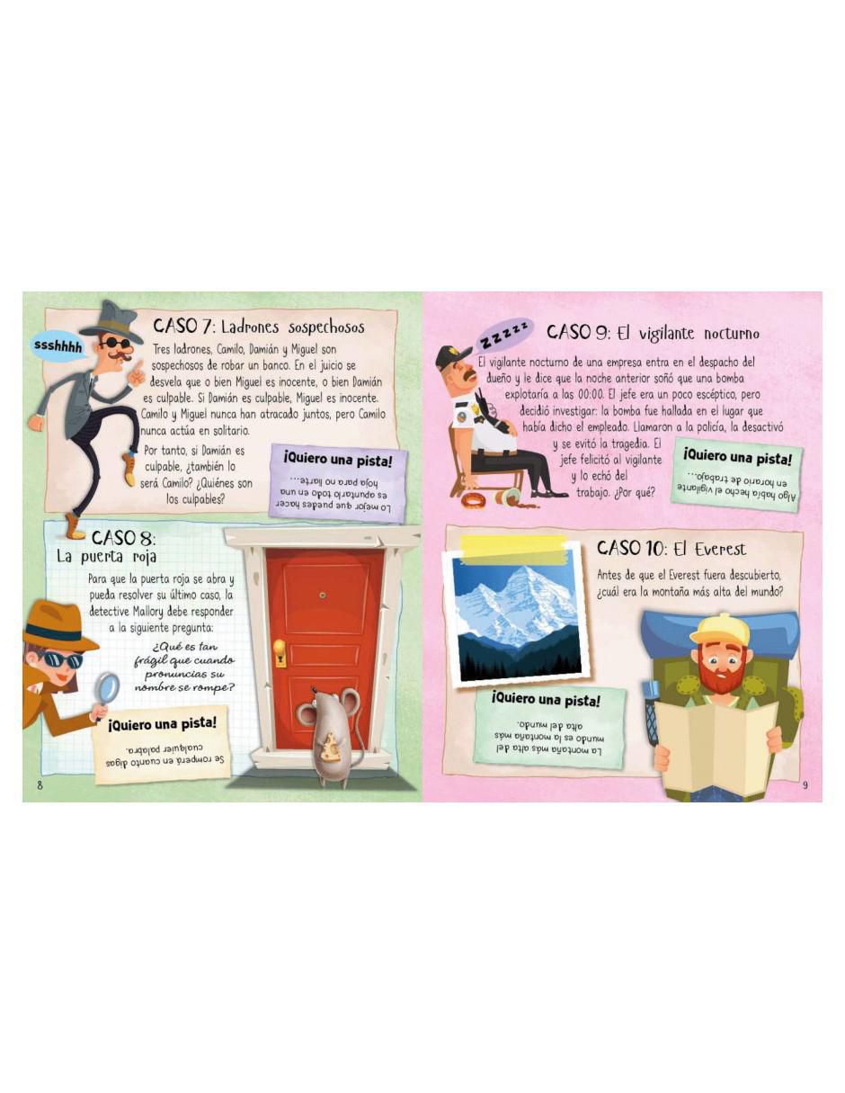 Libro Enigmas misteriosos. Mi pequeño Sherlock de Lola Maeso 3