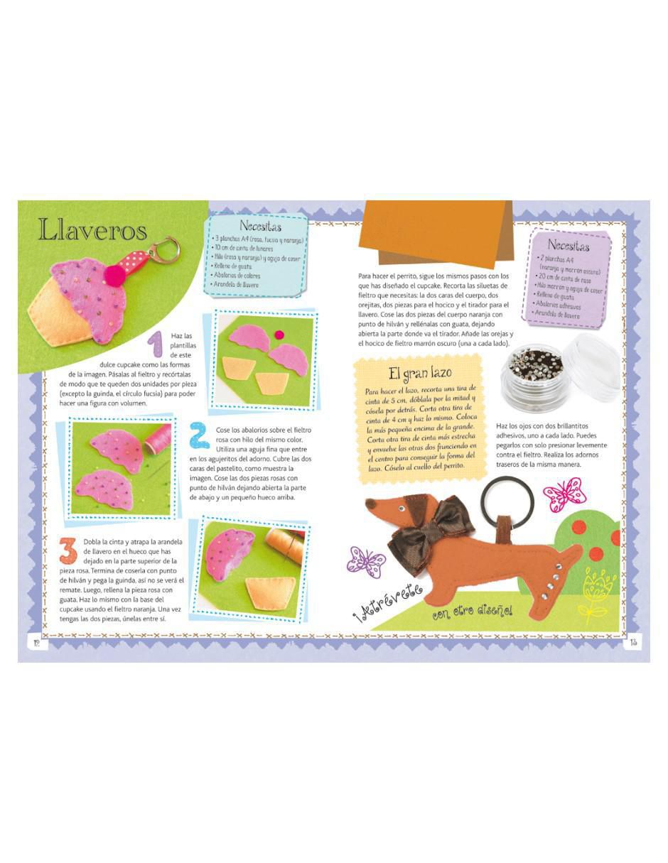 Libro Creaciones infantiles con fieltro de Varios autores 2