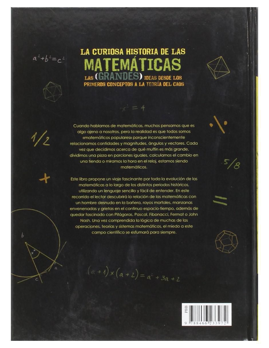 Libro La curiosa historia de las matemáticas de Joel Levy 2