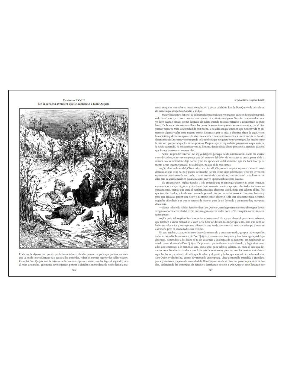 Libro Don Quijote de la Mancha - Ilustrado de Miguel de Cervantes Saavedra 4
